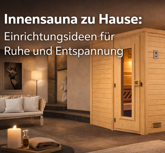 Innensauna zu Hause: Einrichtungsideen für Ruhe und Entspannung