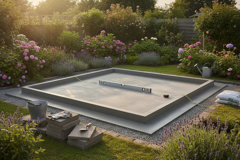 Gewächshaus Fundament bauen: Anleitung, Kosten & Tipps