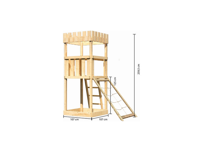 Karibu Ritterburg Löwenherz + Netzrampe