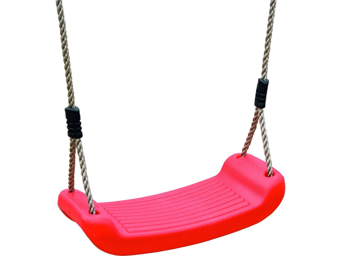 Karibu Spielturm Anna + Doppelschaukel + Kletterwand