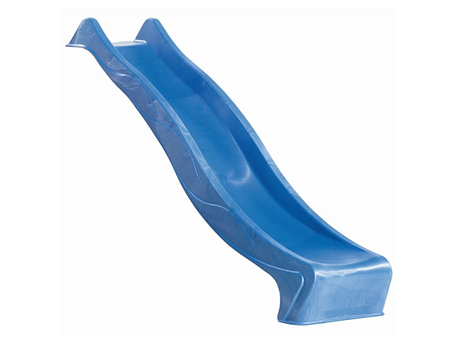 Karibu Stelzenhaus Fidel terragrau + Rutsche blau