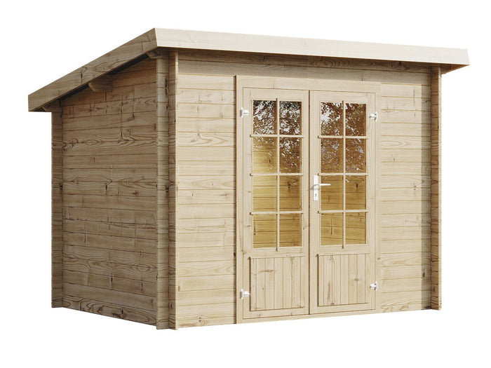 Wolff Finnhaus Gartenhaus Luca 2720 , 28mm