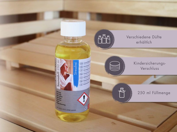 Karibu Sauna Aufgusskonzentrat Stressfrei (Limette/Papaya/Zitrone)