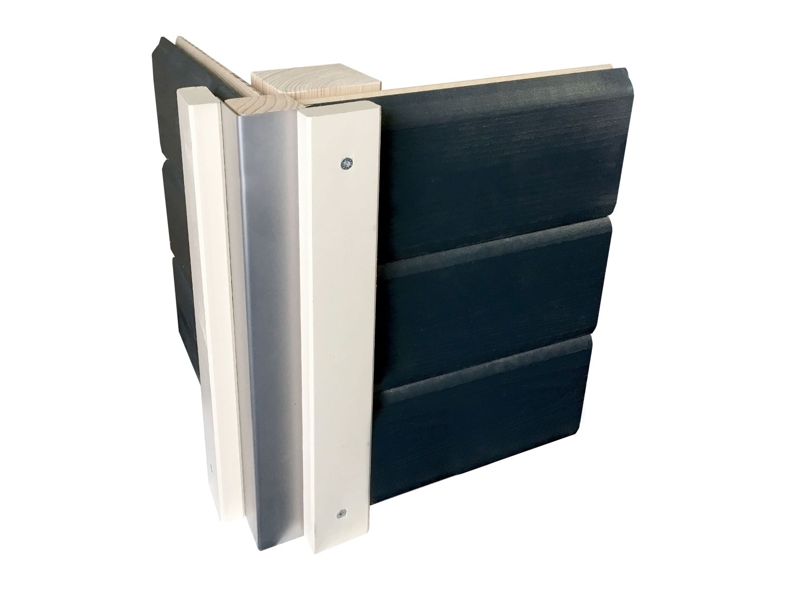 Karibu Gartenhaus Radeburg 3 terragrau mit Anbaudach 3,3 m