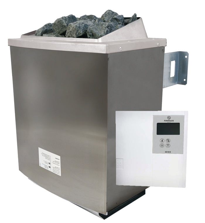 Wolff Finnhaus Saunahaus de luxe Sanna 70 -ohne Terrasse, Set-1