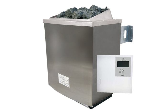 Wolff Finnhaus Saunahaus de luxe Sanna 70 -ohne Terrasse, Set-1