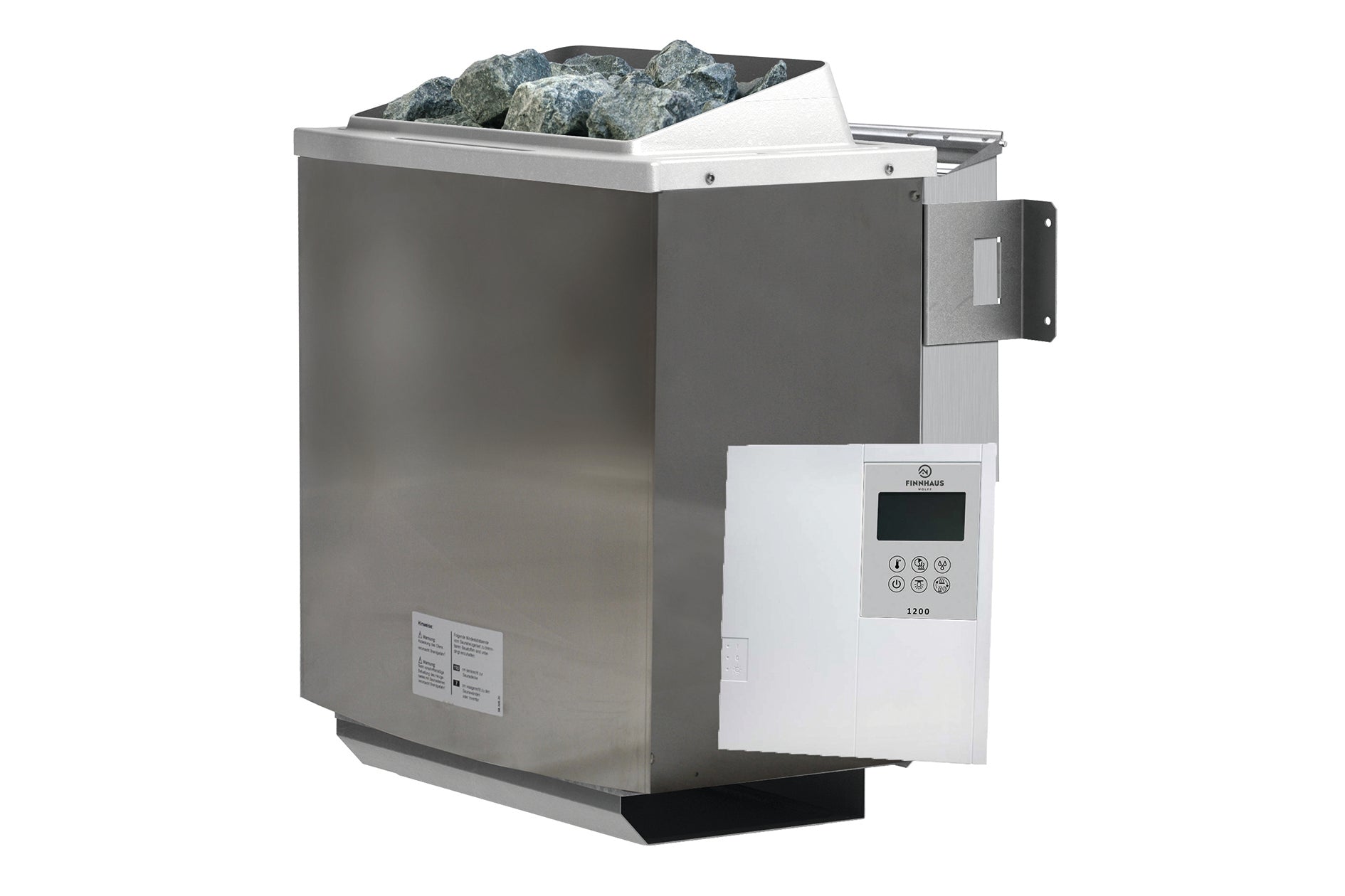 Wolff Finnhaus Saunahaus de luxe Sanna 70 -ohne Terrasse, Set-2