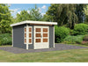 Karibu Gartenhaus Kastorf 6 terragrau - 28 mm