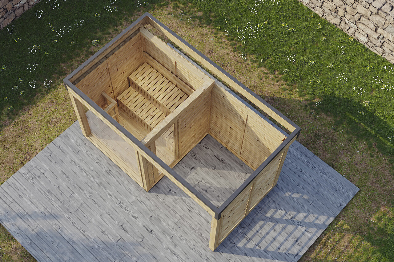 Wolff Finnhaus Sauna Sina 4323 75