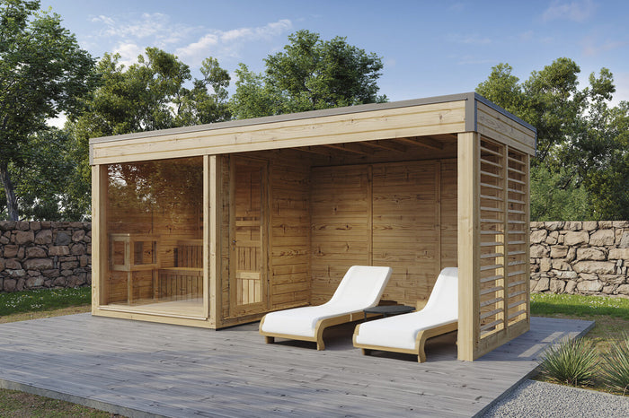 Wolff Finnhaus Sauna Sina 5323 75