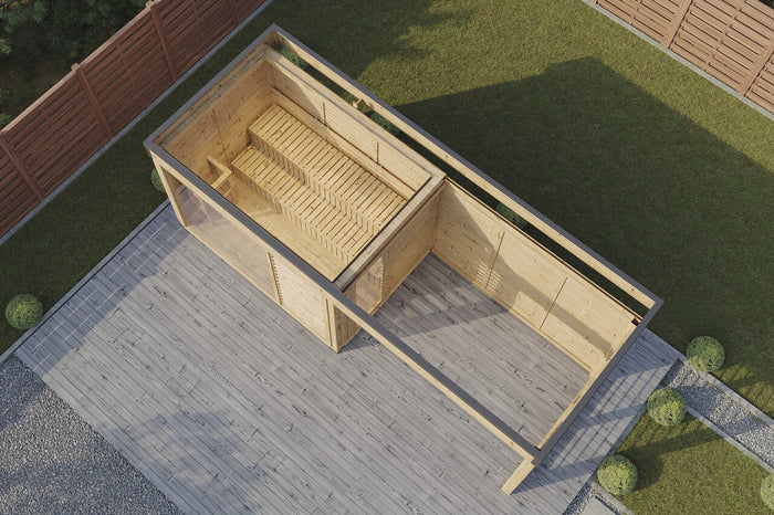 Wolff Finnhaus Sauna Sintje 6323 75