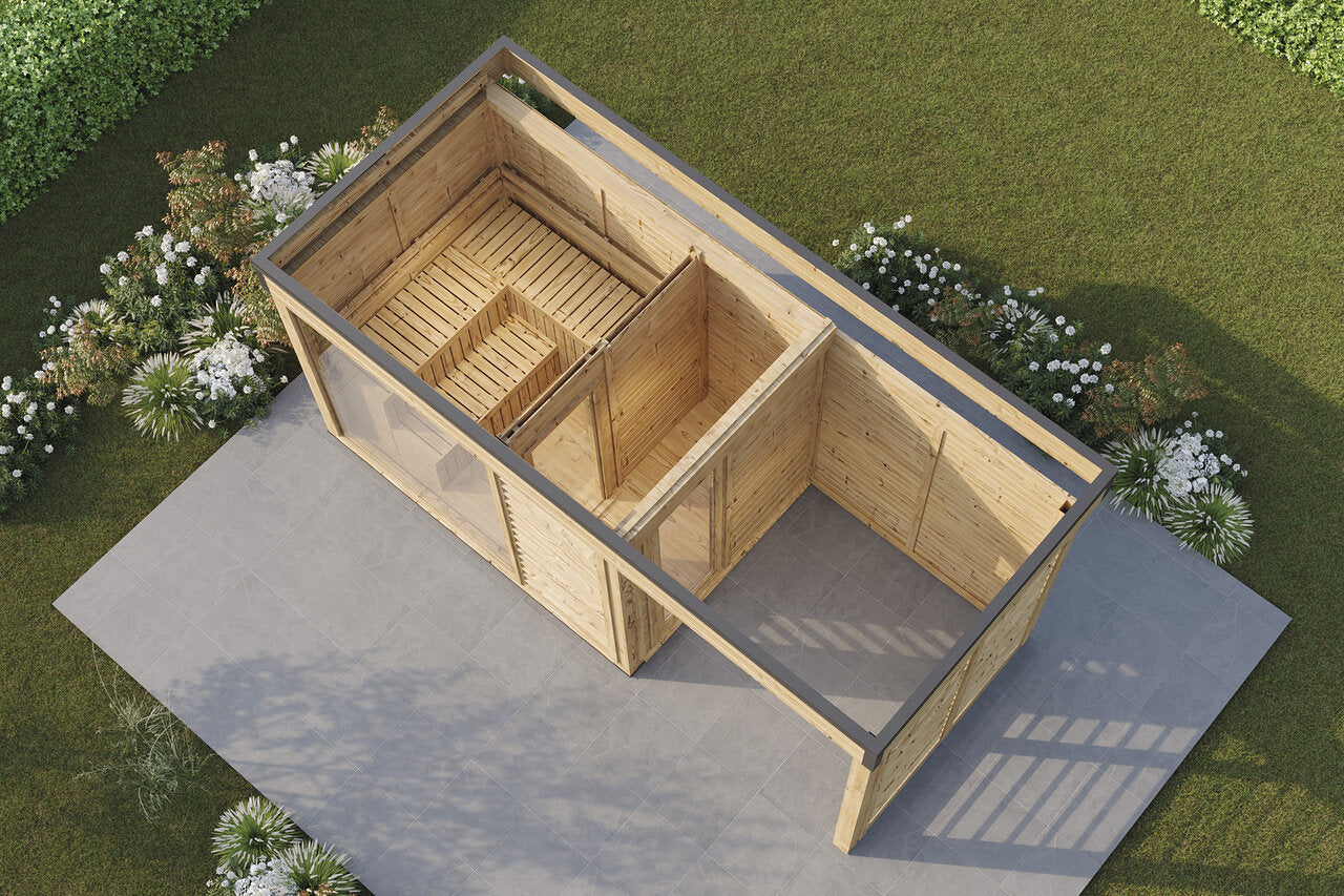 Wolff Finnhaus Sauna Sidonia 5323 75