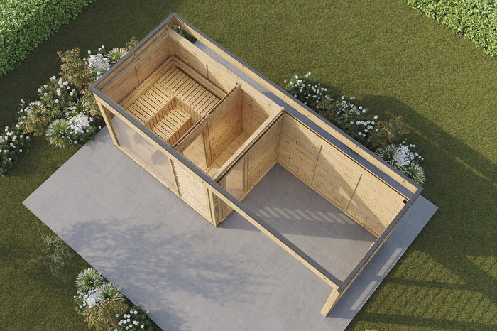 Wolff Finnhaus Sauna Sidonia 6323 75