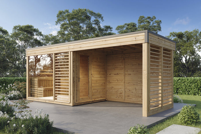 Wolff Finnhaus Sauna Sidonia 6323 75