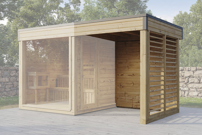 Wolff Finnhaus Metall-Terrasse 2323