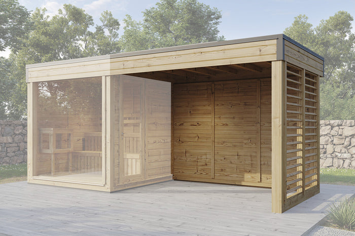 Wolff Finnhaus Metall-Terrasse 3323