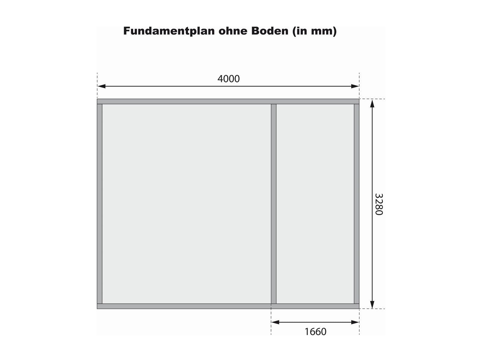 Karibu Systemhaus Mühlentrup 3 naturbelassen 19 mm