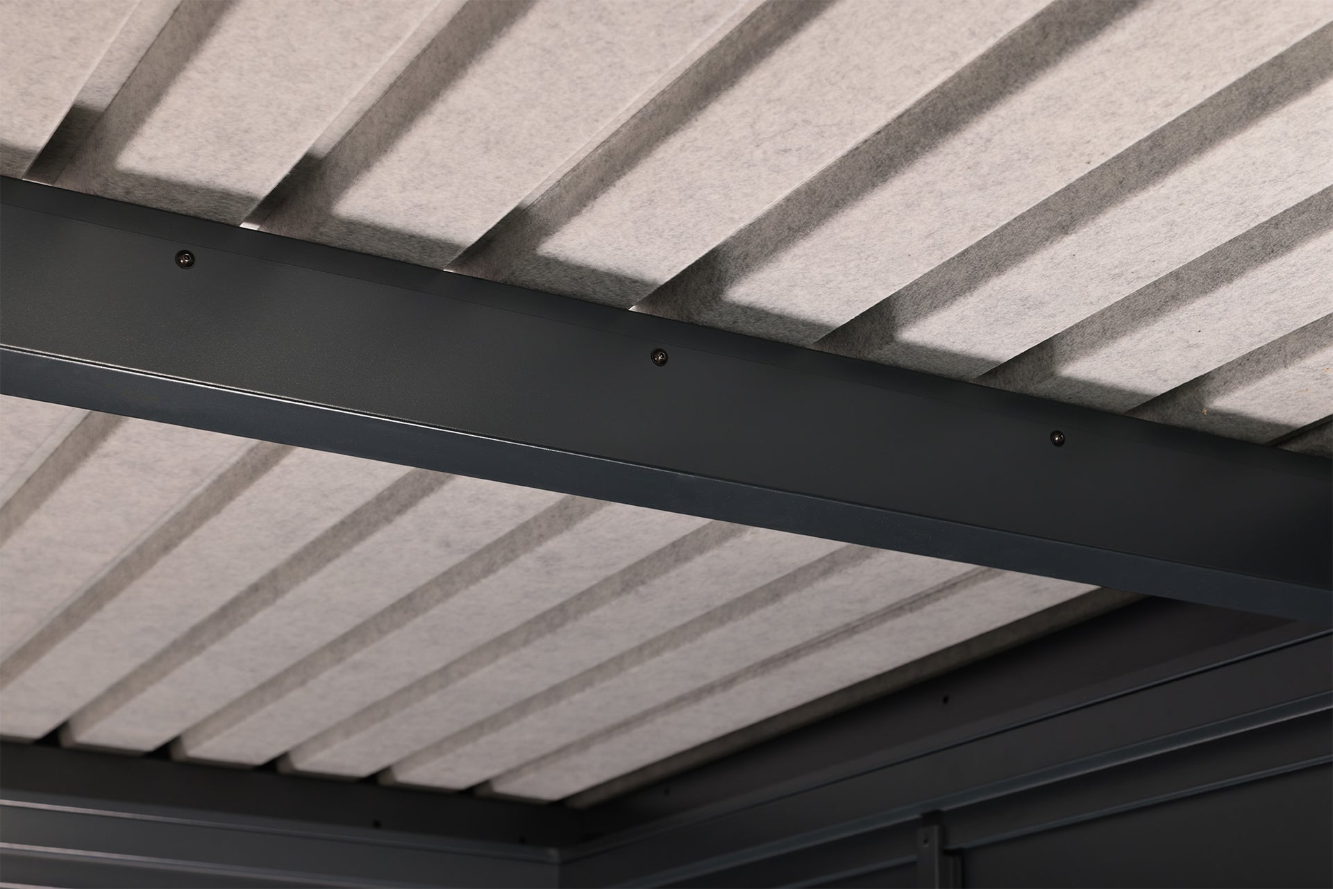 Wolff Finnhaus Metallgartenhaus Thorin 3924, Anthrazit, 1 flg, inkl. Seitendach 1,50 m links