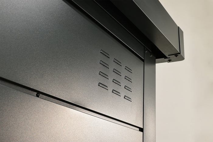 Wolff Finnhaus Metallgartenhaus Thorin 3924, Anthrazit, 1 flg, inkl. Seitendach 1,50 m links