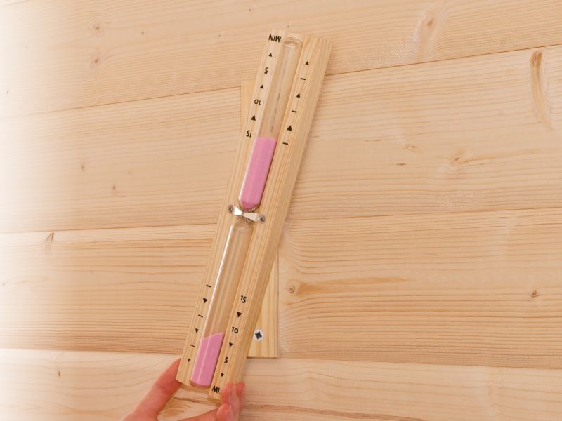 Karibu Sauna Sanduhr Classic