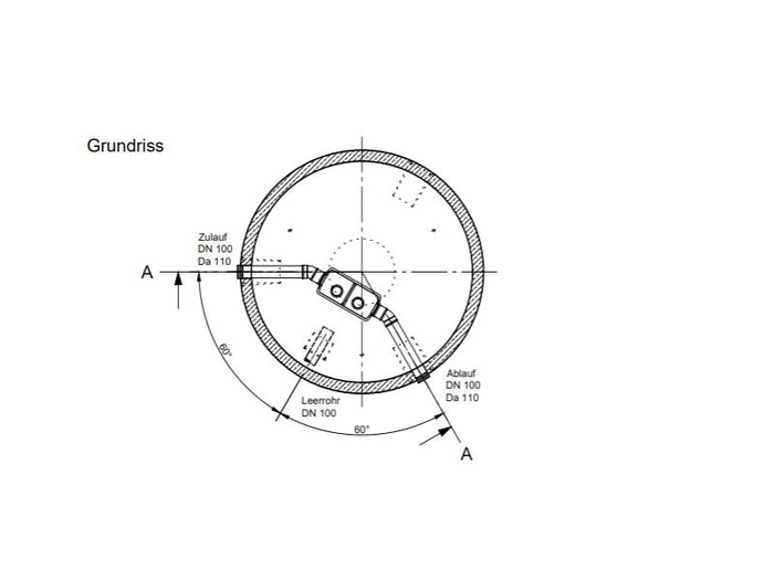 Mall Betonzisterne Family 4700 Liter, begehbar, mit Patronenfilter