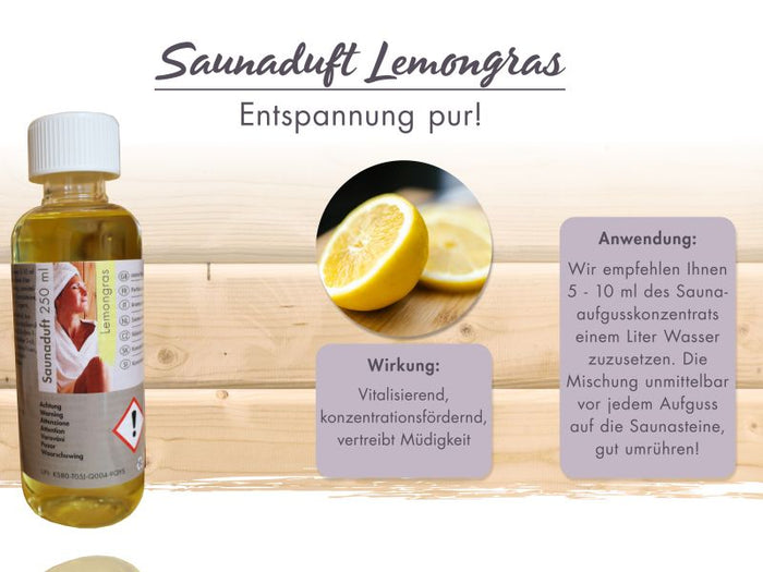 Karibu Sauna Aufgusskonzentrat Lemongras