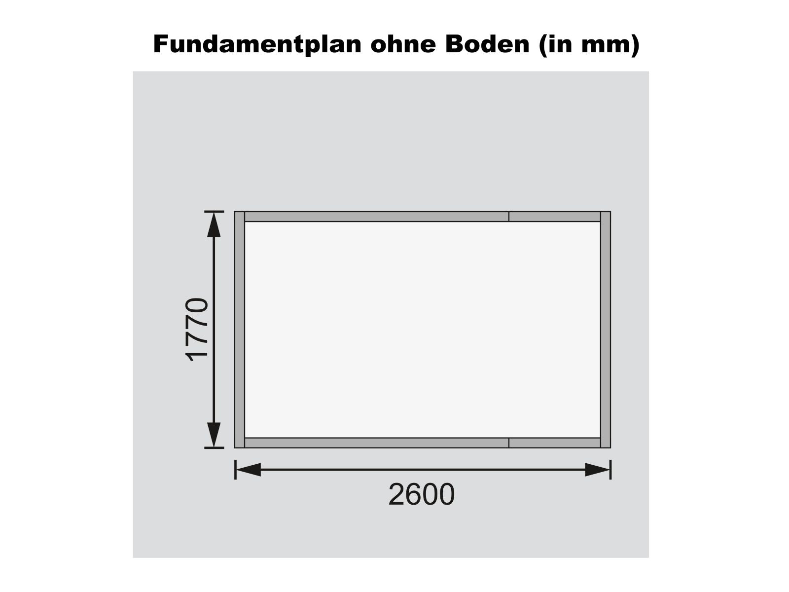 Karibu Verkaufshaus Gr.1 natur