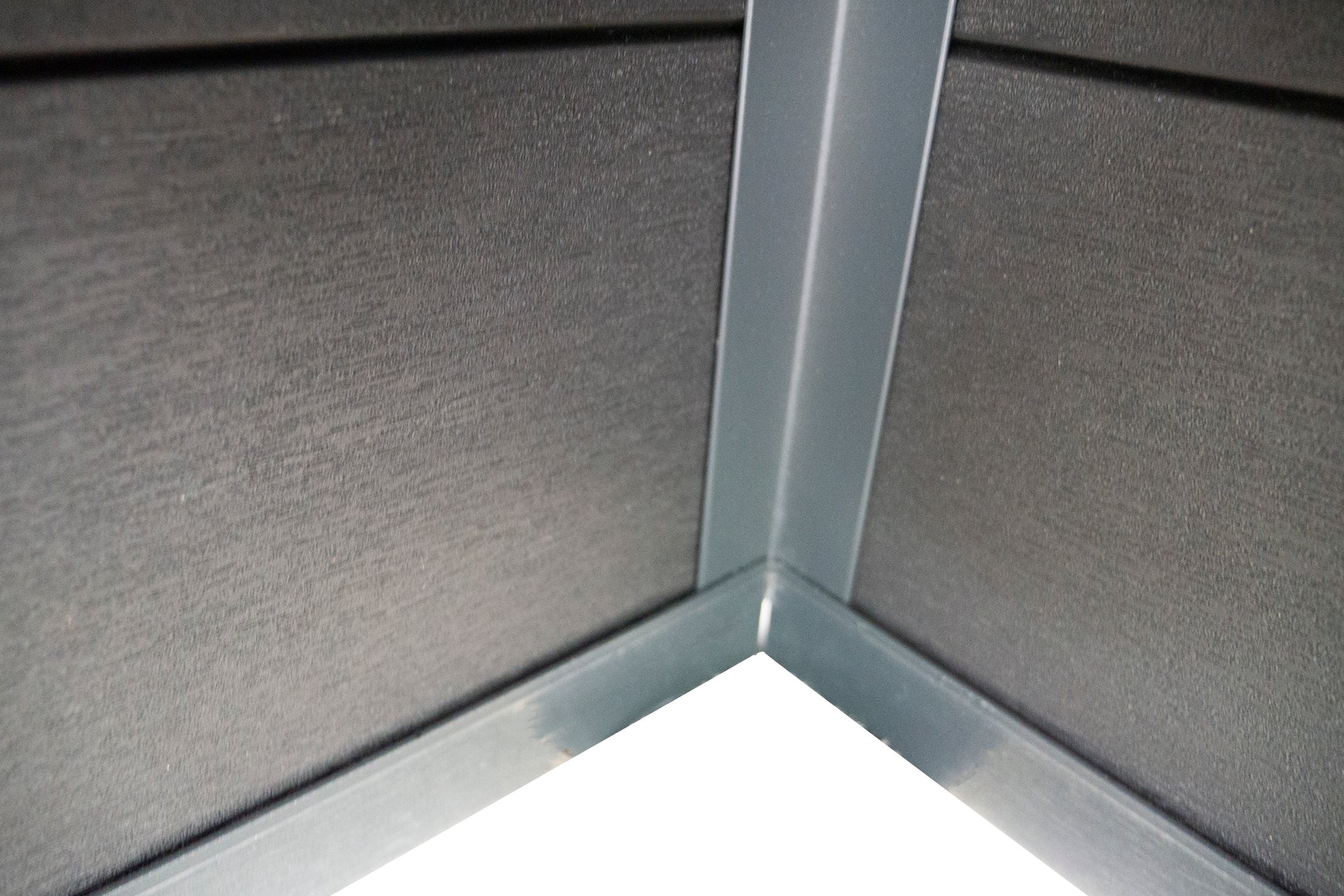 Wolff Finnhaus WPC-Haus Tona 6024 Anthrazit mit Wandpaket