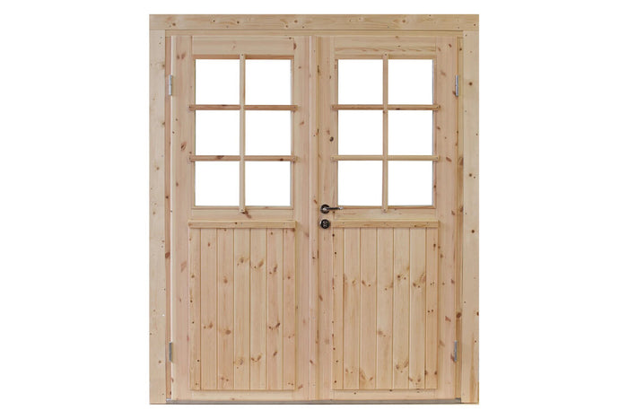 Wolff Finnhaus Doppeltür Hero 34 Isoliert