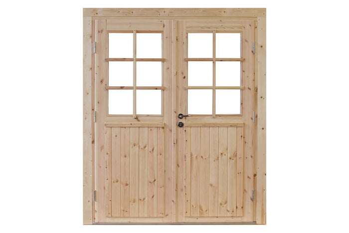 Wolff Finnhaus Doppeltür Hero XL 28 Isoliert