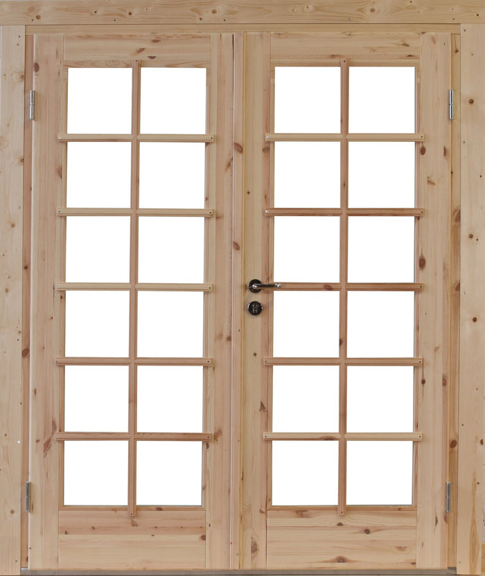 Wolff Finnhaus Doppeltür Lars XL 28 Isoliert