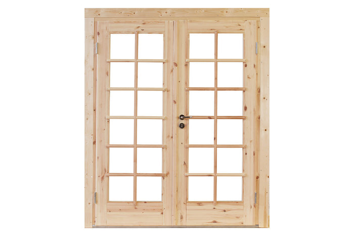 Wolff Finnhaus Doppeltür Lars XL 28 Isoliert