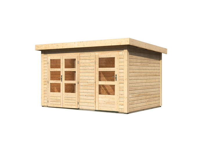 Karibu Gartenhaus Schönbuch 1 38 mm 2-Raum-Haus