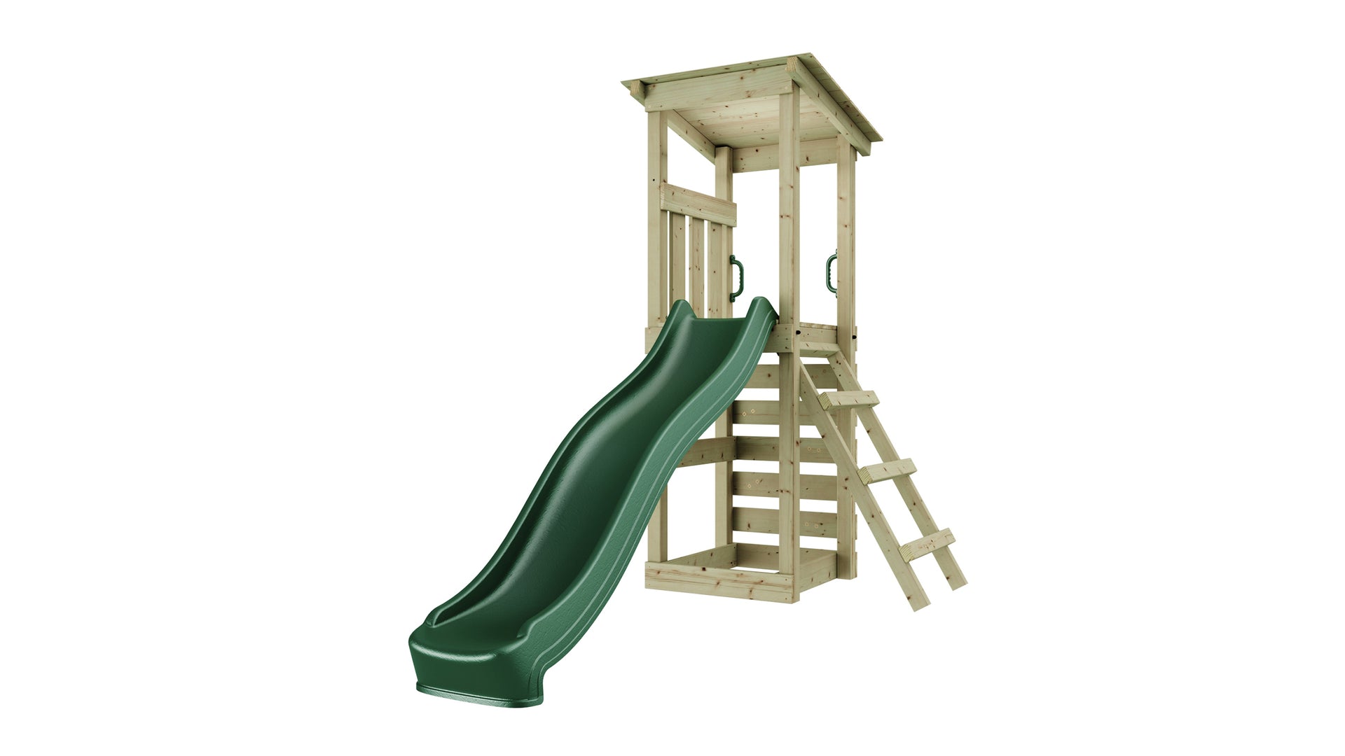 Weka Kinderspielturm Nizza inkl. Rutsche und Kletterwand