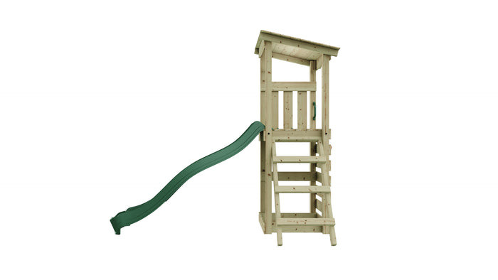 Weka Kinderspielturm Nizza inkl. Rutsche und Kletterwand