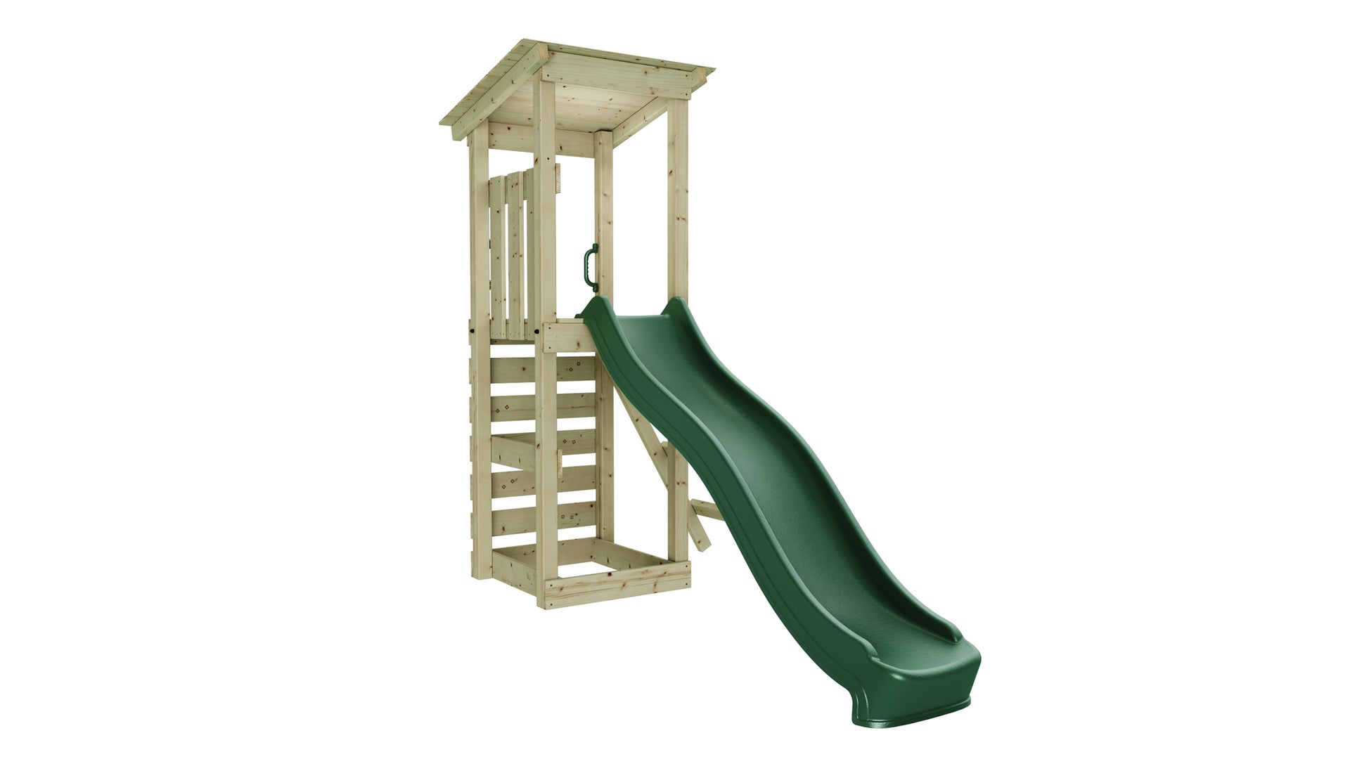 Weka Kinderspielturm Nizza inkl. Rutsche und Kletterwand