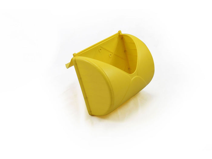 Karibu Briefkasten Kunststoff gelb