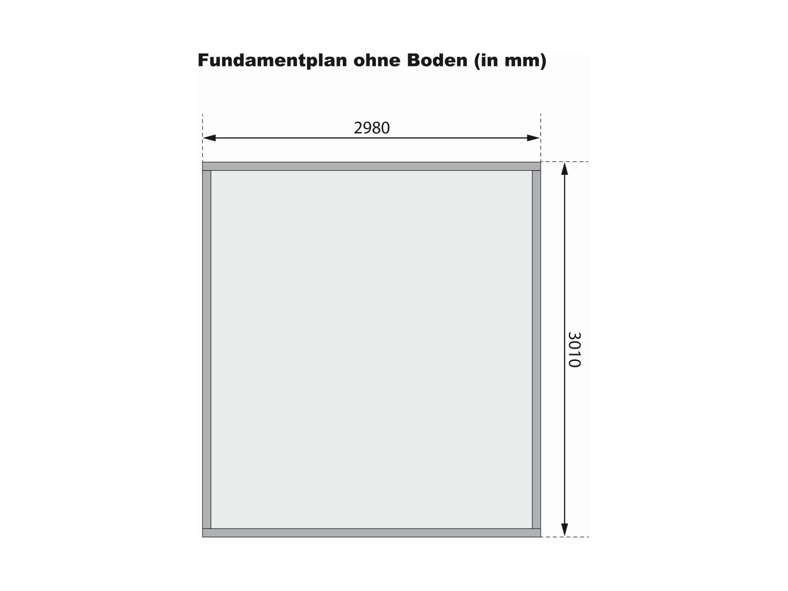 Karibu Gartenhaus Kerko 6 natur 19 mm