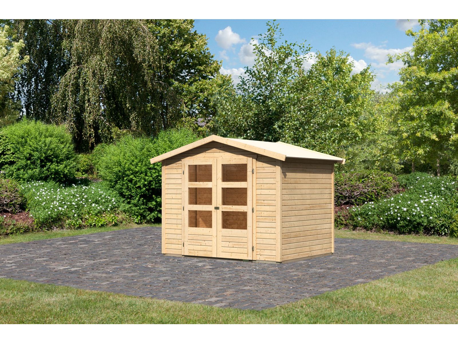 Karibu Gartenhaus Amberg 3