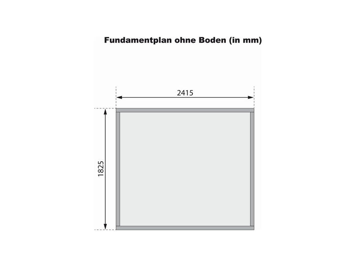 Karibu Gartenhaus Amberg 3