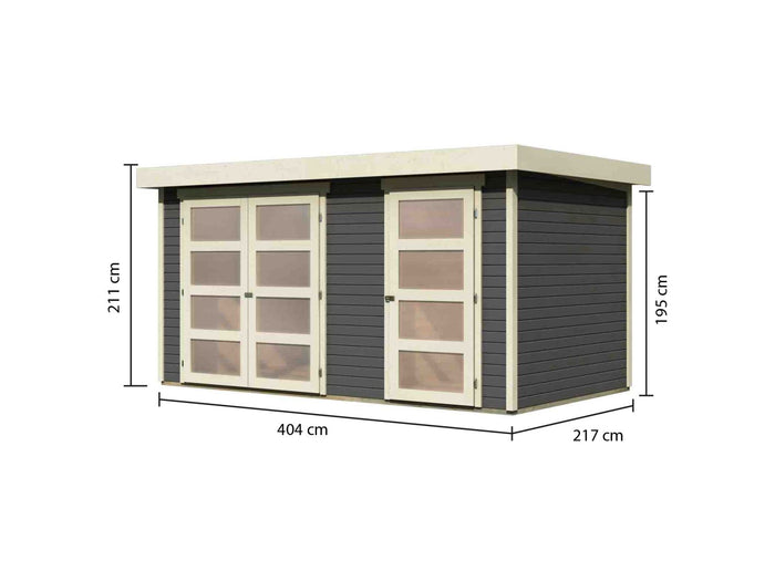 Karibu Systemhaus Mühlentrup 1 terragrau 19 mm