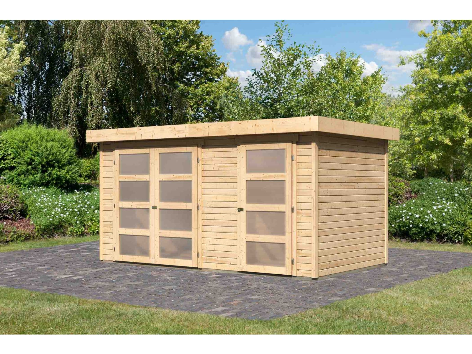 Karibu Systemhaus Mühlentrup 1 naturbelassen 19 mm