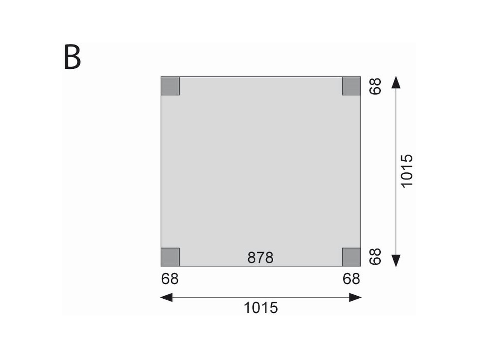 Karibu Stelzenhaus Frieda + Doppelschaukelanbau Klettergerüst + Netzrampe