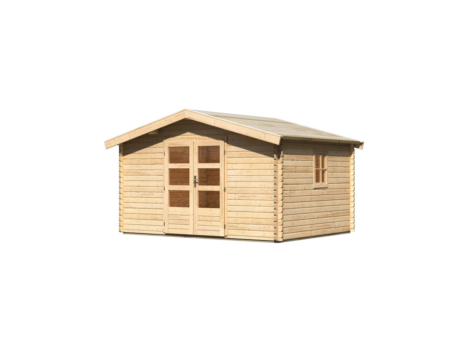 Karibu Gartenhaus Meldorf 5 naturbelassen