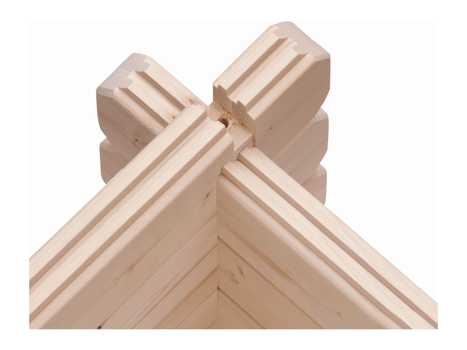 Karibu Gartenhaus Trittau 6 natur