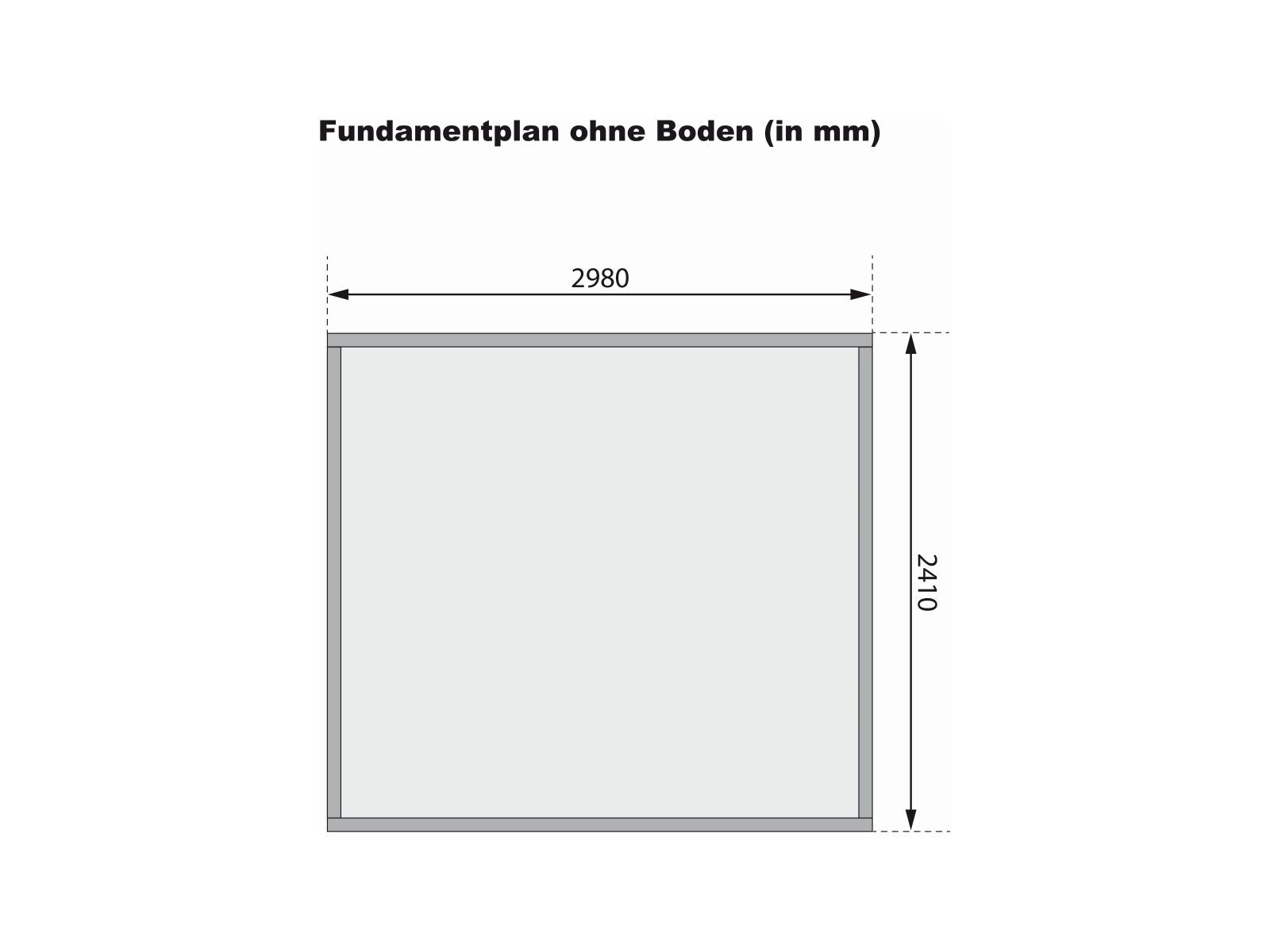 Karibu Gartenhaus Kerko 5 natur 19 mm