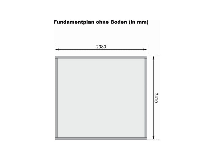 Karibu Gartenhaus Kerko 5 natur 19 mm