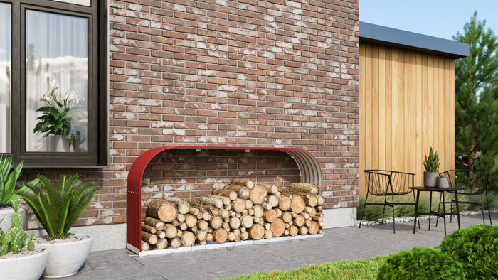 Vitavia Kaminholzregal Ardor 401, flach, rubin