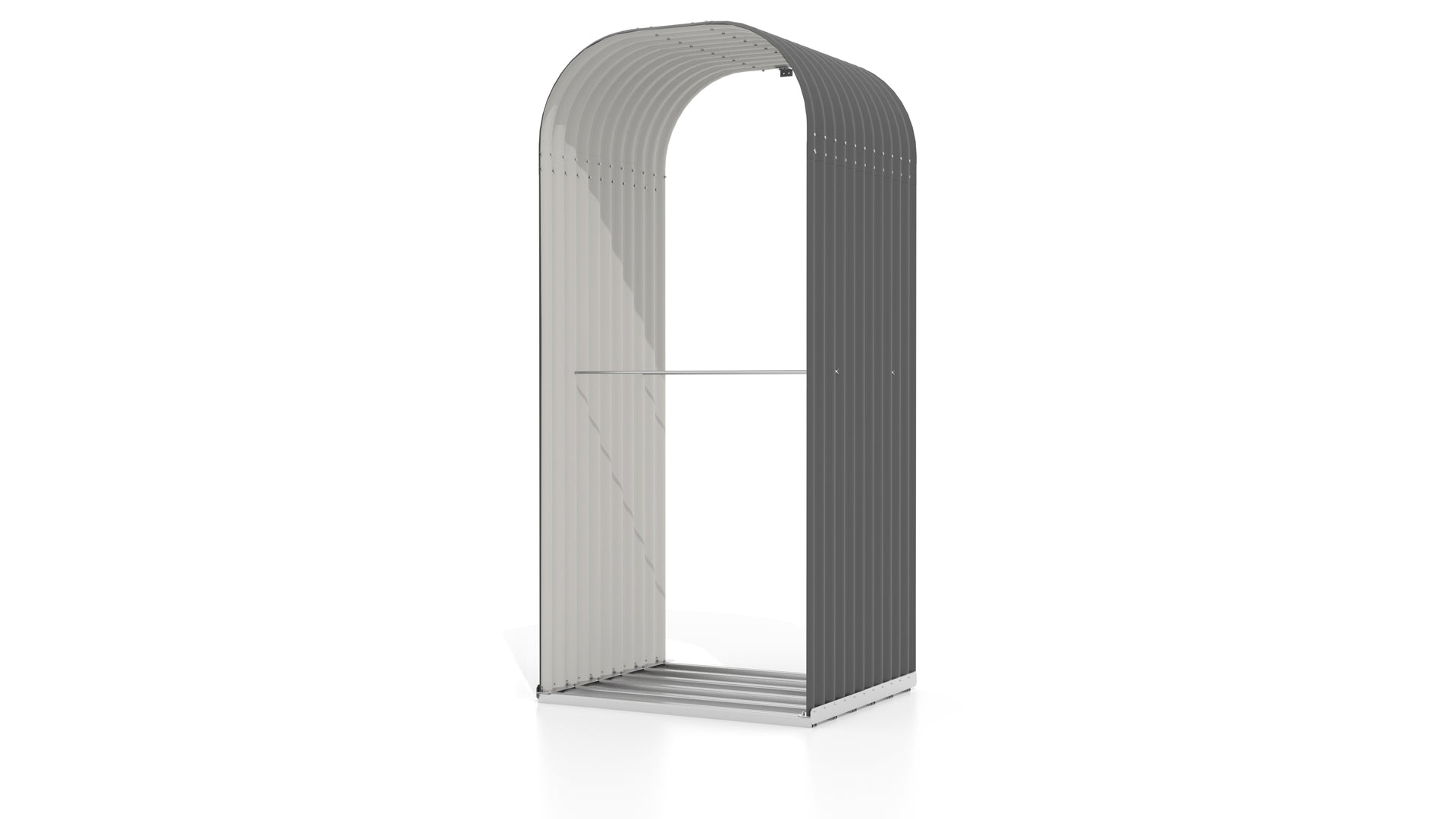 Vitavia Kaminholzregal Ardor 858, hoch, granit