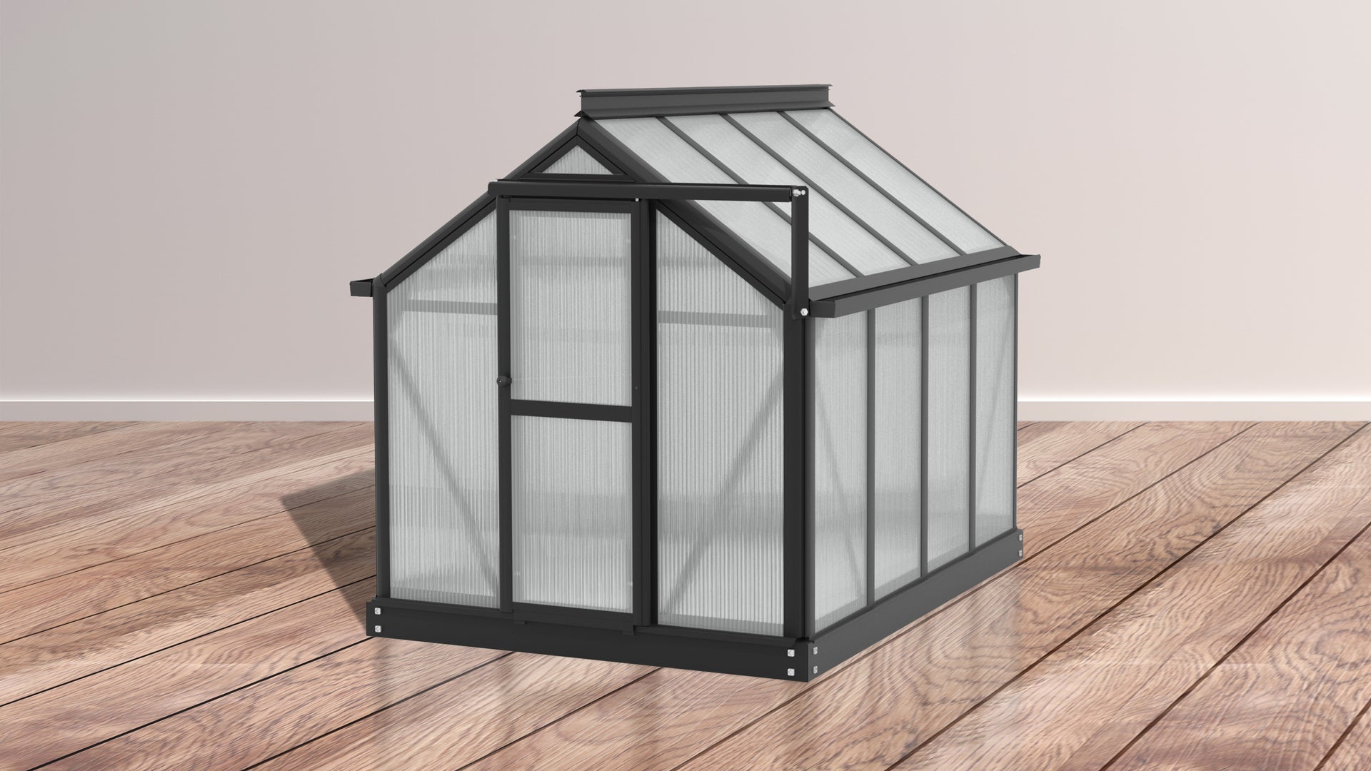 Vitavia Minigewächshaus Merlin HKP 4 mm, Schwarz